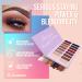 Best Pro Eyeshadow Palette Matte - 16 Highly Pigmented Vegan Shades for Warm Natural Smoky Eye Makeup - Buy Online on GoSupps.com