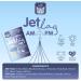 Jet Lag AM & PM Travel Patches Natural Day & Night Support for Travelers Energy Focus & Restful Sleep with B12 Rhodiola Valerian Lemon Balm Lavender & More 8 Topical Patches Jet Lag AM/PM (1 count pack of 8) - Buy Online on GoSupps.com