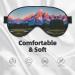 Grand Teton National Park Print Unisex Sleeping Eye Mask - Soft Adjustable Strap | Perfect for Travel & Relaxation - Buy Online on GoSupps.com
