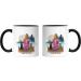 Personalized Kiddle-Design Dog Mom Mug - Perfect Gift for Dog Lovers - Black Dog Owner Cup - Buy Online on GoSupps.com
