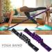 2 Pack Resistance Tapes with Loops | Highly Elastic Fitness & Yoga Straps | Stretch Belt for Exercise & Dance Training - Buy Online on GoSupps.com