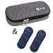 Apollowalker Cooler Bag Insulin Bag for Diabetes Syringes Insulin Injection and Medications Gray