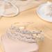 Fantesi 3-Piece Bridal Headband Set | Rhinestone Hair Crown Tiara & Crystal Pearl Accessories for Elegant Weddings - International Shipping Available - Buy Online on GoSupps.com