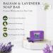 ADK Natural Balsam & Lavender Soap Bar - Handmade Organic Vegan Body Soap for All Skin Types - 4 oz - Buy Online on GoSupps.com