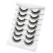 3D Clear Band Cat Eye False Eyelashes - Natural Look Wispy & Soft 7 Pairs Reusable - Happy Heartbeat (No.203) - Buy Online on GoSupps.com