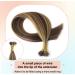 KOCONI 18 Brown Blonde Ombre Nano Ring Human Hair Extensions - Double Drawn Remy Hair, 50g - P4/27 - Buy Online on GoSupps.com