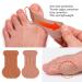 10pcs Adhesive Toe Straightener Patch - Heal & Protect Big Toe - Elastic Turf Toe Wrap Brace for Soreness Reduction - Buy Online on GoSupps.com