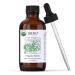 HBNO Organic Neem Oil - 4 oz (120ml) Value Size - Ideal for Face wash Lotions Skincare and Hair Care Products (Glass Bottle) Organic Neem 4 Fl Oz (Pack of 1)