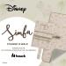 Hauck Disney Diaper Bag - Change N Walk Baby Organizer with Wrap Pad & Loop | Waterproof Simba Beige - Buy Online on GoSupps.com