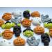 21x Halloween Cake Toppers Edible Cupcake Decorations Sugar Pumpkin Ghost Witch Skull Spider - Buy Online on GoSupps.com