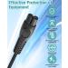Chargeur 5V pour Rasoir Philips Norelco OneBlade QP2724 QP2734 QP2824 QP2834 QP4530 MG7910 MG9510 Adaptateur USB 1m C ble Compatible pour Rasoirs lectriques - Buy Online on GoSupps.com
