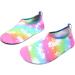JIASUQI Kids Water Shoes - Quick Dry Aqua Socks for Beach & Pool - Multi Horse Print - Buy Online on GoSupps.com