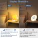 Laliled Sunrise Alarm Light - Touchscreen Dual Alarm Clock for Heavy Sleepers | 12 Colors Night Light & FM Radio - Buy Online on GoSupps.com