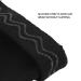 YUYTE Moisturising Compression Knee Sleeve Breathable Black Knee Brace for Meniscus Tear & Arthritis (M) | International Shipping Available - Buy Online on GoSupps.com