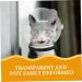 DOITOOL Cat Muzzle Cat Astronaut Muzzle Anti Transparent Round Chewing Biting Cat Hood Dog Licking 16x13cm Transparent - Buy Online on GoSupps.com
