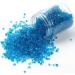 Alan Stone High Luster Reflective Fire Glass Gravel Fire Drops Fire Glass Pebbles Stones Beads for Fire Pit 3-6mm 305g/10.75oz (Aquamarine) 305.0 grams Aquamarine - Buy Online on GoSupps.com