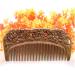 BbteK Combing Brush for Men and Women Hair Comb Retro Wooden Hair Comb Wide Tooth Massage Comb Hairdressing Comb Styling Tools Barber Comb Comb for Curly Hair Comb - Buy Online on GoSupps.com
