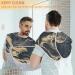 Beard Bib Apron - Skeleton Dinosaur Hair Catcher for Men | Perfect Gifts for Dad on Father's Day Anniversaries & Christmas | Includes 2 Suction Cups - Buy Online on GoSupps.com