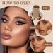 1 Pi ce B ton de fond de teint avec 1 houppette noire triangulaire s rum boosted Skin Tint Balm - Fond de teint hydratant solide - Buy Online on GoSupps.com