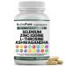NutraPure Thyroid Support - Thyroid Support for Women & Men | Selenium Iodine L Tyrosine Ashwagandha Bladderwrack Turmeric Kelp Schisandra Zinc - 60 Capsules (1 Bottle)