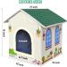 PETIGEEK Heated Cat House - Indoor/Outdoor Weatherproof Shelter with Heated Pad - Safe Feral Cat Shelter, Easy Assembly - Buy Online on GoSupps.com