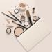 14-Piece 8x5 Inch Blank Craft DIY Canvas Pencil Case - Beige Multipurpose Travel Toiletry Pouch with Black Zipper - Buy Online on GoSupps.com