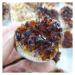 Natural Yello Crystal Cluster Raw Rock Citrine Quartz Carved Love Heart Ornaments Stone Products Gifts for Woman 65-85g