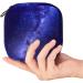 Blue Purple Starry Sky Sanitary Napkin Storage Bag for Women - Portable Period Kit with Zipper - Menstrual Cup Pouch for Girls and Ladies - Buy Online on GoSupps.com