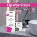 Andmetics Upper Lip Wax Strips for Women | Quick & Easy Hair Removal | Perfect for Smooth Clean Skin - Buy Online on GoSupps.com