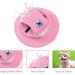 Adjustable Dog Sonnen Hat - Baseball Cap with Ear Holes for Sun Protection - Perfect Summer Outdoor Cap for Small Dogs Puppies & Cats in Pink - Buy Online on GoSupps.com