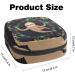 Sweet Sloth Storage Bag for Women - Large Menstrual Cup Pocket with Zipper | Perfect for Bandages Tampons and Period Inserts | Multi-Colored Design - Buy Online on GoSupps.com