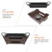 Yalych Aluminium Nonstick Griddle Stove Top Square Grill Pan Grill Plate for Induction Stove Top Cast Iron Skillet Griddle Pan with Double Sided Griddle for Indoor Outdoor Frying pan Assorted - Buy Online on GoSupps.com