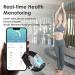Waterproof Fitness Tracker with Activity & Sleep Monitor - Black Smart Watch for Android & iOS - Buy Online on GoSupps.com