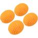 Reusable Laundry Ball Laundry Supplies Washing Balls 4Pcs/Set Orange Reusable Balls Washing Laundry Ball for Home Clothes Cleaning - Buy Online on GoSupps.com
