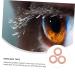 FRCOLOR 9 Pcs Moxibustion Plaster & Eyelash Extension Tape - Green Foam Under Eye Pads & Beauty Tools | International Shipping Available - Buy Online on GoSupps.com