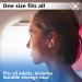 Lewis N. Clark Comfortable Noise Cancelling Ear Plugs - Airplane & Mountain Hiking Sound Reduction + Altitude Sickness Relief - Blue (One Size) with Travel Case - Buy Online on GoSupps.com