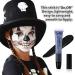 Go Ho Black Face Paint | Easy-to-Use Waterproof Oil-Based Stick for Halloween Cosplay Zombie & Goth Makeup - Buy Online on GoSupps.com
