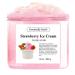 Strawberry Ice Cream Body Scrub 10 oz - Pack of 1 Natural Strawberry Formula - Deliciously Fragrant Refreshing and Skin-Polishing Care - The Best Mother's Day Gift