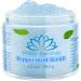 Pure Peppermint Scrub Moisturizing and Exfoliating Face & Body Scrub Organic Exfoliator Scrub Fights Stretch Marks Fine Lines and Wrinkles Natural Plant-based Vegan Cruelty-Free Shower Scrub