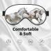 Running White Horses Print Sleep Eye Mask | Soft Travel Eyeshade with Elastic Strap for Ultimate Comfort - Buy Online on GoSupps.com
