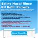 TONELIFE 80 Count Saline Nasal Care Refills +2 Nasal Sprayer | 80 Buffered Salt Packets for Sinus Rinse Kit | Nasal Wash Bottle Refill Kit - Buy Online on GoSupps.com