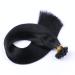 Keratin Bonding Hair Extensions - #1 Black 60cm 50 Strands - 100% Remy Real Hair U-Tip by Novon - Premium Quality - Buy Online on GoSupps.com