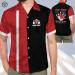 LASFOUR Men's Retro Bowling Hawaiian Shirt | Funny Custom Design | Vintage Button-Down Short Sleeve | Bowling Enthusiast Gift - Buy Online on GoSupps.com