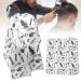 ZJchao Hair Capes Professional Barber Cape Haircut Barber Cape Cover Adjustable Hairdressing Salon Cape for Stylists and Barbers