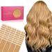 If Salife Tape Extensions Real Hair 40Pcs 100g 35cm 14 inch Strawberries Blond Hair Extension Real Hair Extensions Tape Invisible Tape In Extensions Real Hair Extensions Seidig straight tape into 35cm-100g #16A strawberries blonde