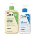 CeraVe CeraVe Shower Oil with Hyaluronic Acid for Normal to Very Dry Atopic Skin 473 ml + CeraVe Moisturising Milk Cream for Body & Face 24 Hours