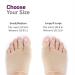 NatraCure Gel Metatarsal Pads - 1 Pair for Metatarsalgia Relief - Small/Medium Size - Ball of Foot Pain Cushion (Pack of 2) - Buy Online on GoSupps.com