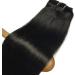 Clip in Hair Extensions 14-26 Inch Clip in Human Hair Extensions Full Head 8 Pieces 18 Clips Natural Black Double Weft Brazilian Real Remy Hair Extensions Thick Straight Silky Clip in Extensions (Col 18inches 120G-1set - Buy Online on GoSupps.com
