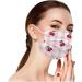 50PC Adults Fruits Pattern 3 Ply Disposable_Face_Mask Breathable Elastic Earloops for Men Women Daliy Use - Buy Online on GoSupps.com