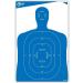 Allen EZ-Aim High Visibility Human Silhouette Shooting Targets 23x35 - Blue Neon-Ink, Large 4 Pack - Buy Online on GoSupps.com